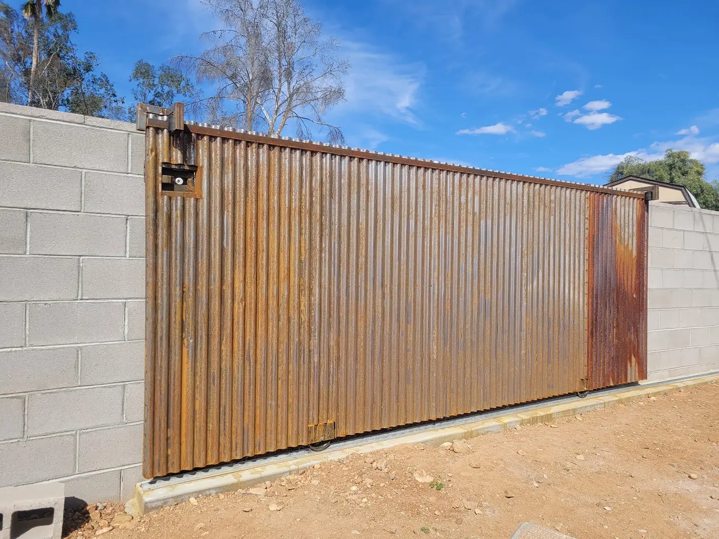 Custom Gate & Wall by Mota Landscapes